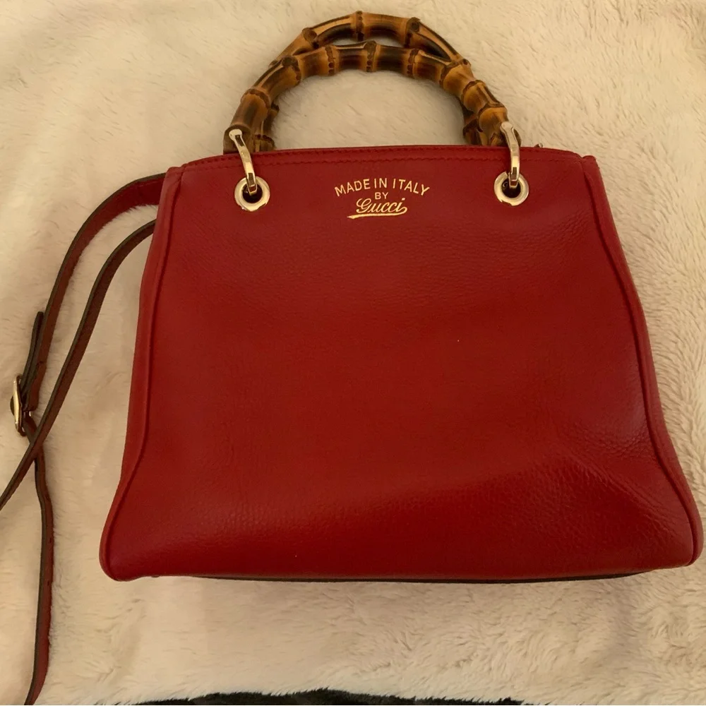 Gucci Mini Bamboo Shopper Tote - Picture 5 of 13